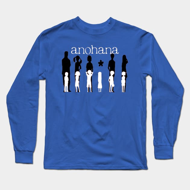 Anohana Long Sleeve T-Shirt by OtakuPapercraft